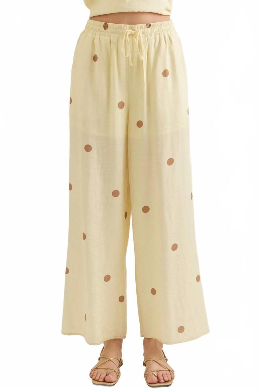 NEW ENTRO dottie pants in lemon